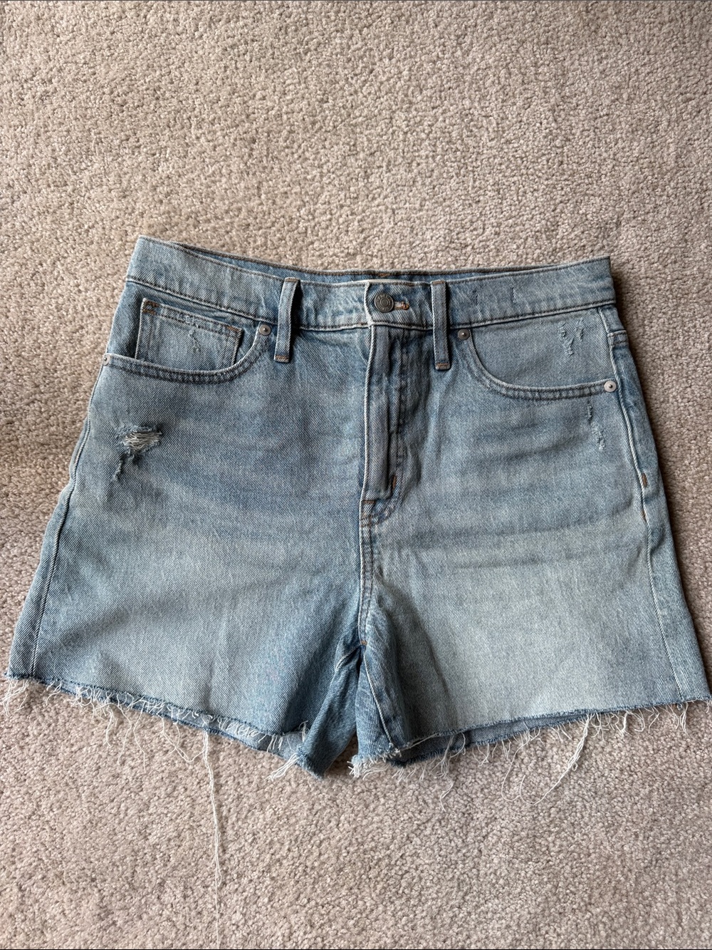Madewell High Rise Denim Shorts Size 29
